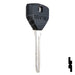 Uncut OEM Plastic Head Key | Chrysler | Y157P (10pk) Automotive Key Strattec