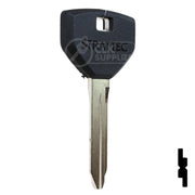 Uncut OEM Plastic Head Key | Chrysler | Y157P (10pk) Automotive Key Strattec