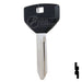Uncut OEM Plastic Head Key | Chrysler | Y157P (10pk) Automotive Key Strattec