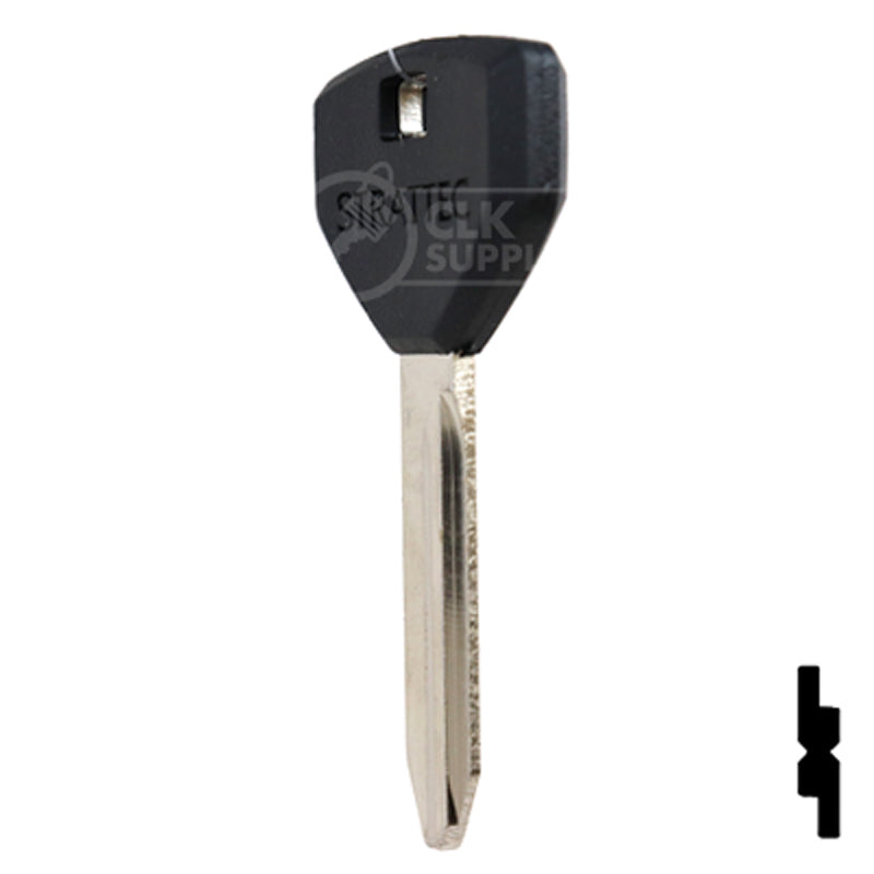 Uncut OEM Plastic Head Key | Chrysler | Y157P (10pk) Automotive Key Strattec