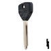 Uncut OEM Plastic Head Key | Chrysler | Y157P (10pk) Automotive Key Strattec
