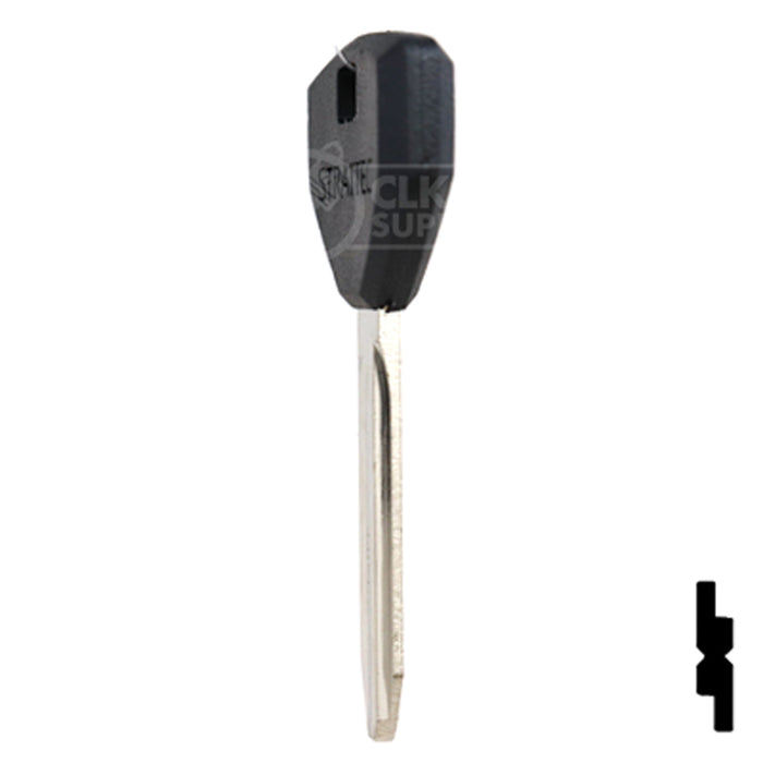 Uncut OEM Plastic Head Key | Chrysler | Y157P (10pk) Automotive Key Strattec