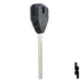 Uncut OEM Plastic Head Key | Chrysler | Y157P (10pk) Automotive Key Strattec