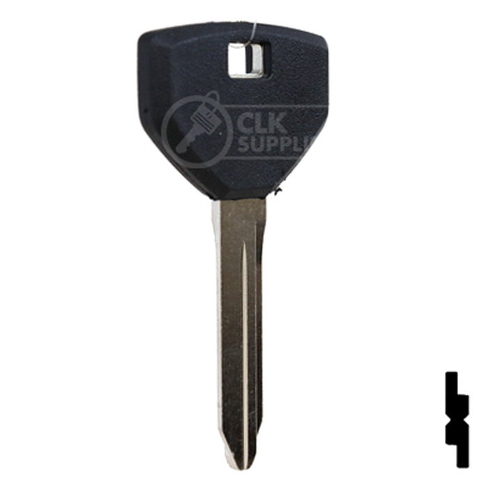 Uncut OEM Plastic Head Key | Chrysler | Y157P (10pk) Automotive Key Strattec