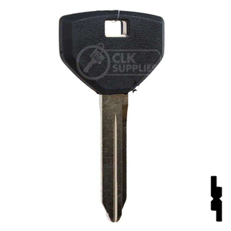 Uncut OEM Plastic Head Key | Chrysler | Y157P (10pk) Automotive Key Strattec