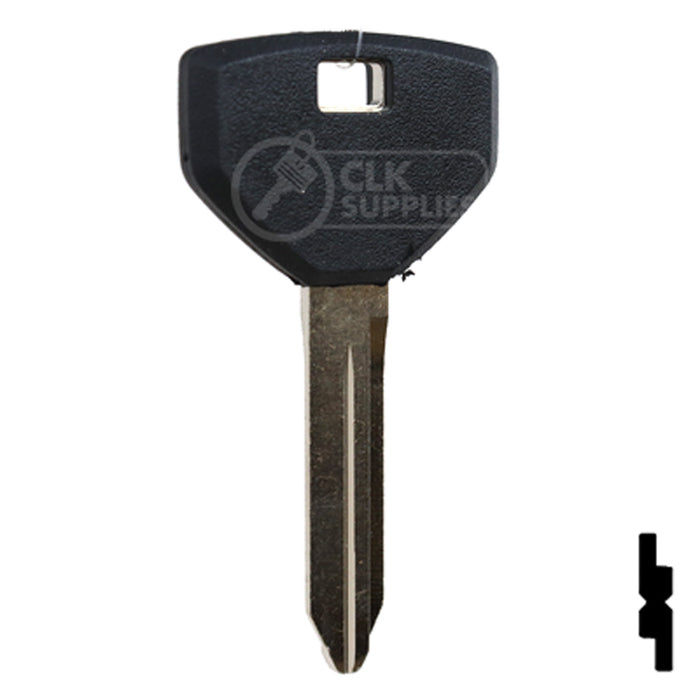 Uncut OEM Plastic Head Key | Chrysler | Y157P (10pk) Automotive Key Strattec
