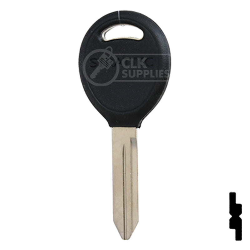 Uncut OEM Plastic Key Head Key Blank | Chrysler | Y159, P1795 Automotive Key Strattec