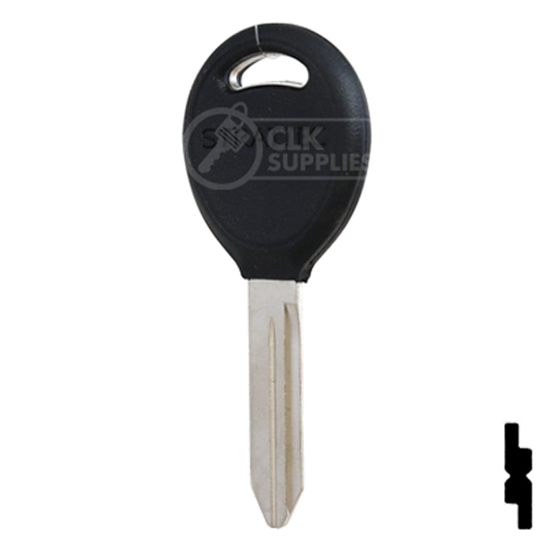 Uncut OEM Plastic Key Head Key Blank | Chrysler | Y159, P1795 Automotive Key Strattec