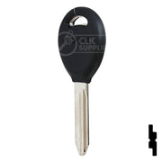 Uncut OEM Plastic Key Head Key Blank | Chrysler | Y159, P1795 Automotive Key Strattec