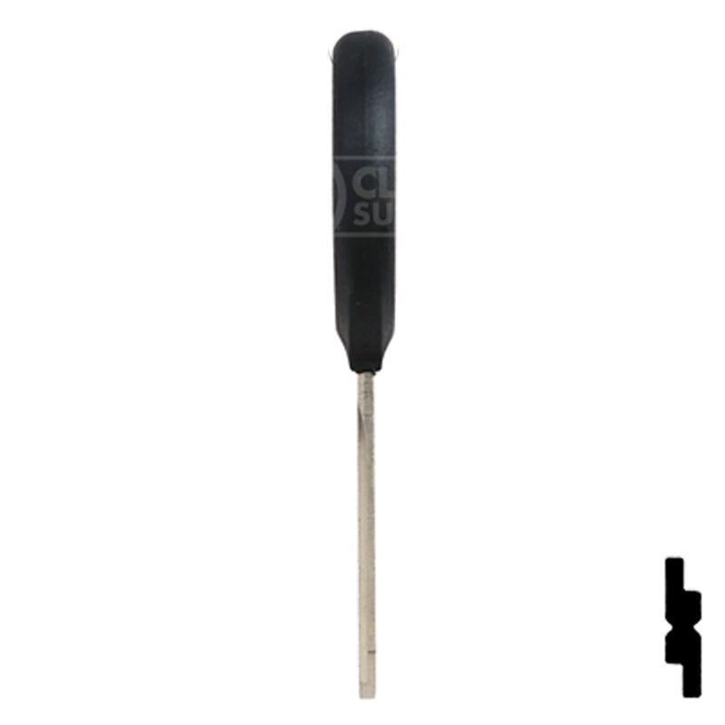 Uncut OEM Plastic Key Head Key Blank | Chrysler | Y159, P1795 Automotive Key Strattec