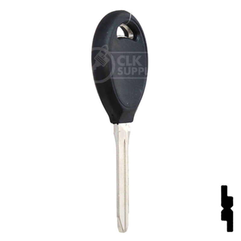 Uncut OEM Plastic Key Head Key Blank | Chrysler | Y159, P1795 Automotive Key Strattec