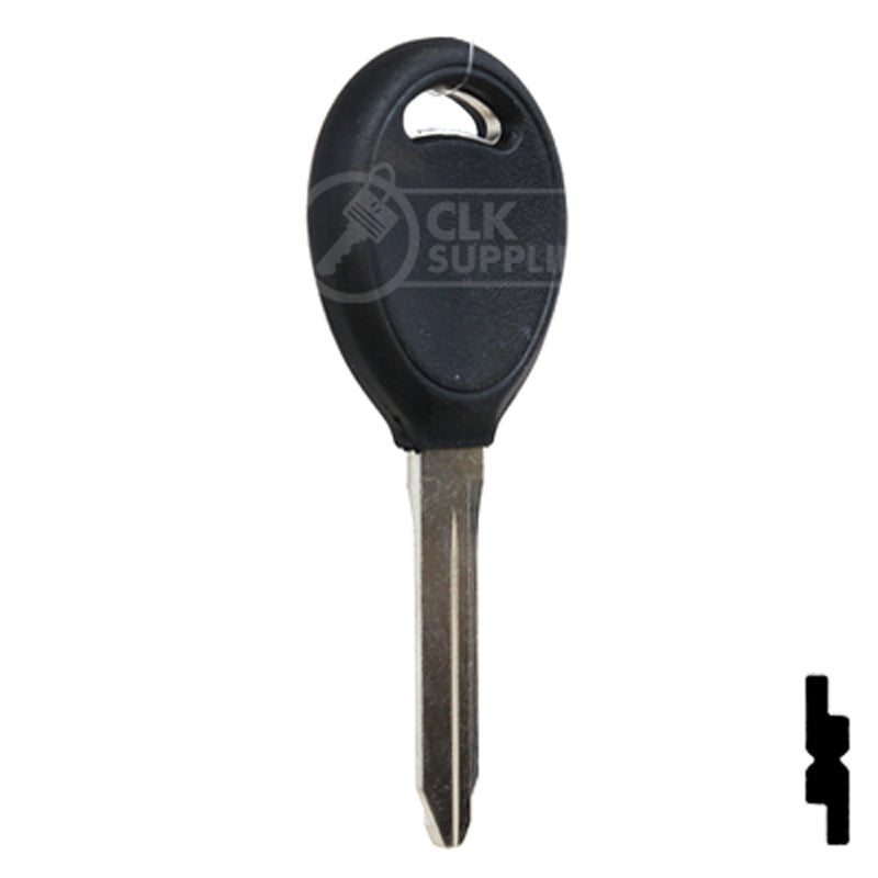 Uncut OEM Plastic Key Head Key Blank | Chrysler | Y159, P1795 Automotive Key Strattec