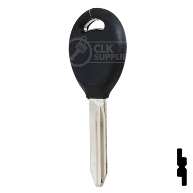 Uncut OEM Plastic Key Head Key Blank | Chrysler | Y159, P1795 Automotive Key Strattec