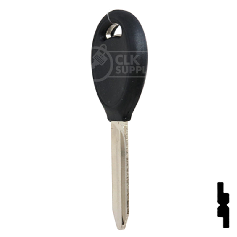 Uncut OEM Plastic Key Head Key Blank | Chrysler | Y159, P1795 Automotive Key Strattec