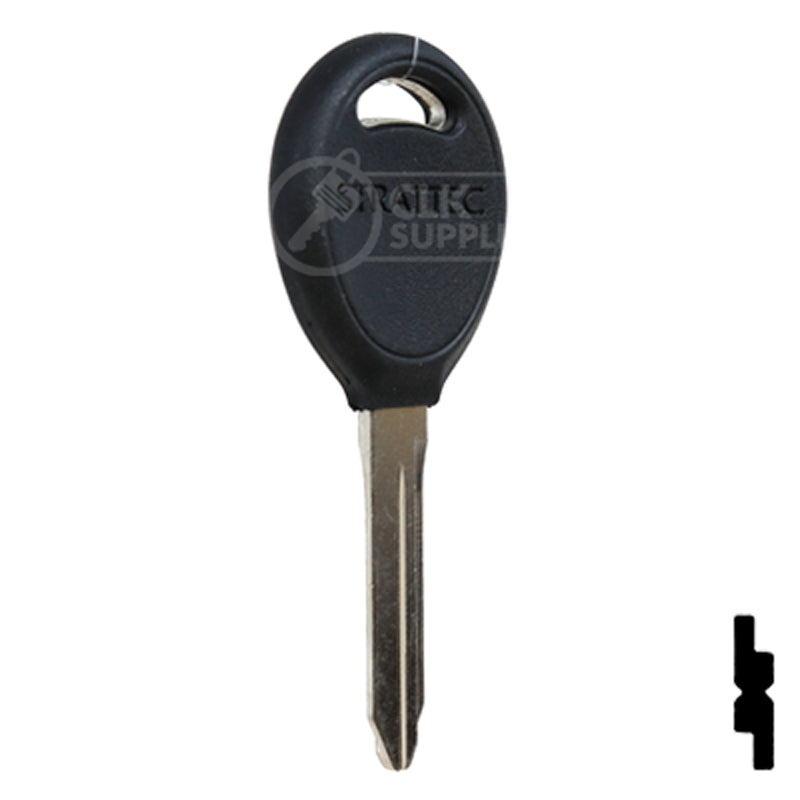 Uncut OEM Plastic Key Head Key Blank | Chrysler | Y159, P1795 Automotive Key Strattec