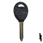 Uncut OEM Plastic Key Head Key Blank | Chrysler | Y159, P1795 Automotive Key Strattec