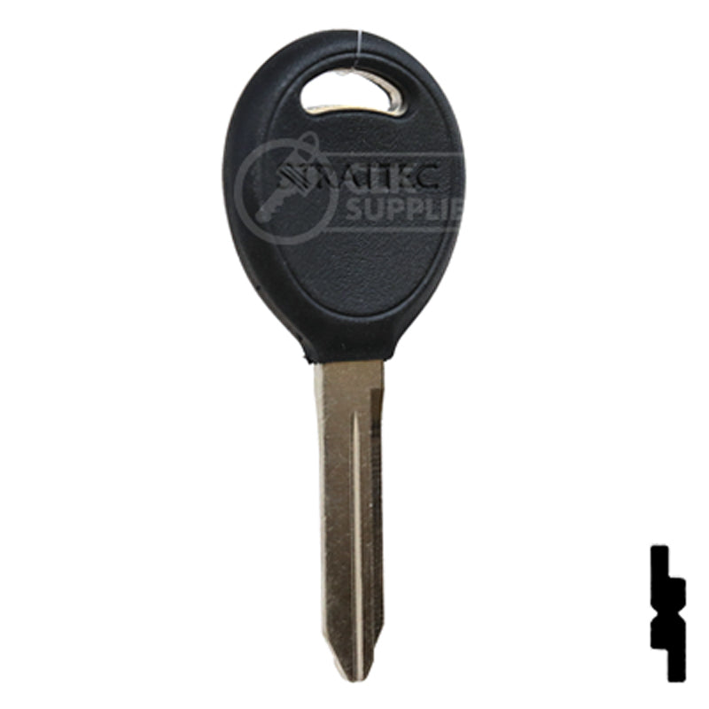 Uncut OEM Plastic Key Head Key Blank | Chrysler | Y159, P1795 Automotive Key Strattec