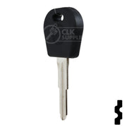 Uncut OEM Transponder Key Blank | Chevrolet Aveo, Pontiac G3 (DWO4RT6) 48 Chip Automotive Key JMA USA