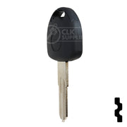 Uncut Plastic Head Cloneable RW Key Blank | Cadillac, Opel | HU46T5 Automotive Key JMA USA