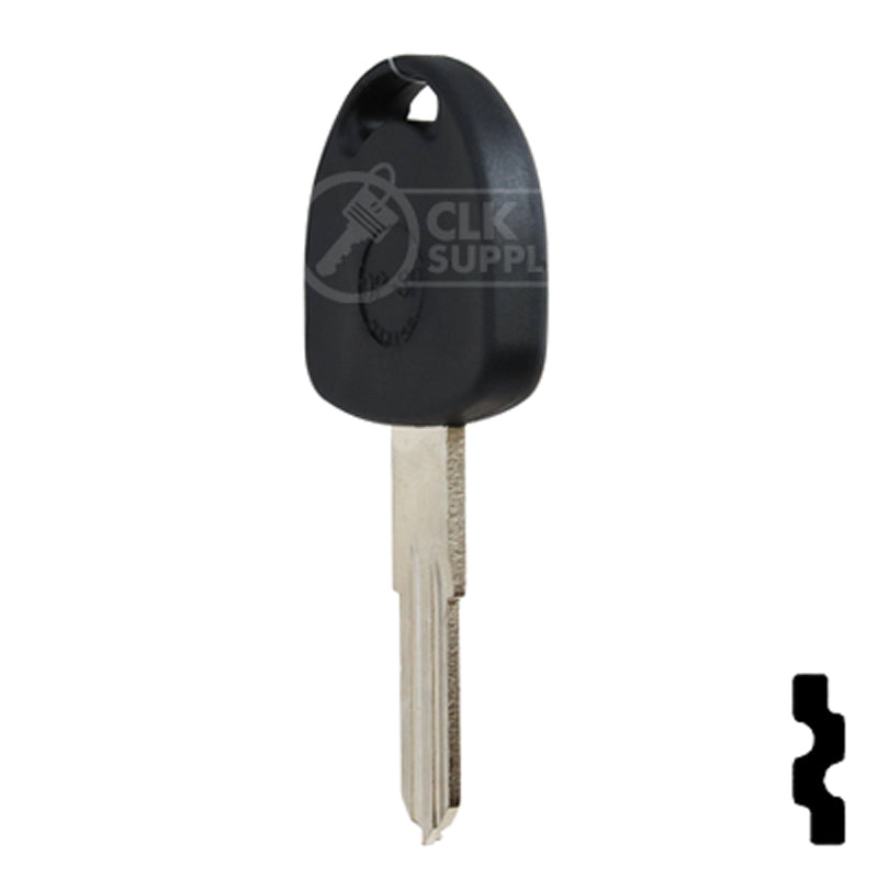 Uncut Plastic Head Cloneable RW Key Blank | Cadillac, Opel | HU46T5 Automotive Key JMA USA