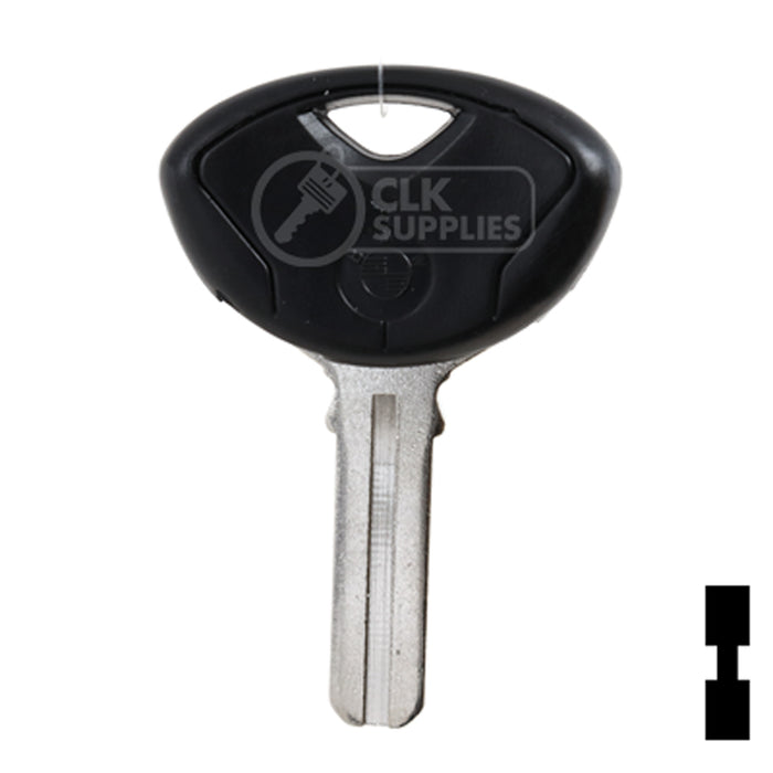 Uncut Plastic Head Key Blank | BMW | BDBW9 Automotive Key Framon Manufacturing Company, Inc