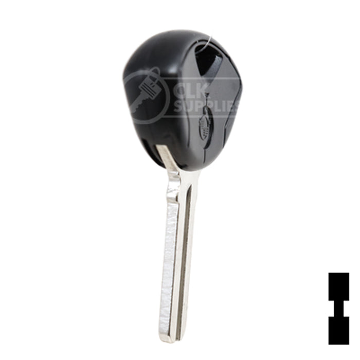 Uncut Plastic Head Key Blank | BMW | BDBW9 Automotive Key Framon Manufacturing Company, Inc