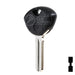 Uncut Plastic Head Key Blank | BMW | BDBW9 Automotive Key Framon Manufacturing Company, Inc