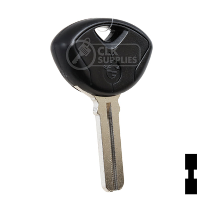 Uncut Plastic Head Key Blank | BMW | BDBW9 Automotive Key Framon Manufacturing Company, Inc