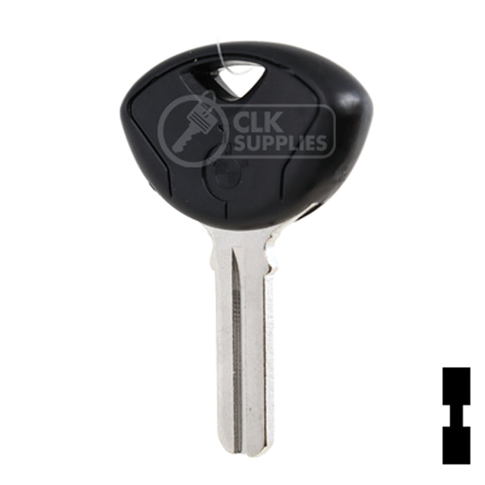 Uncut Plastic Head Key Blank | BMW | BDBW9 Automotive Key Framon Manufacturing Company, Inc