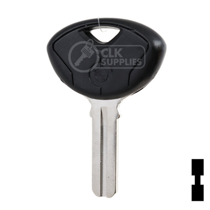 Uncut Plastic Head Key Blank | BMW | BDBW9 Automotive Key Framon Manufacturing Company, Inc