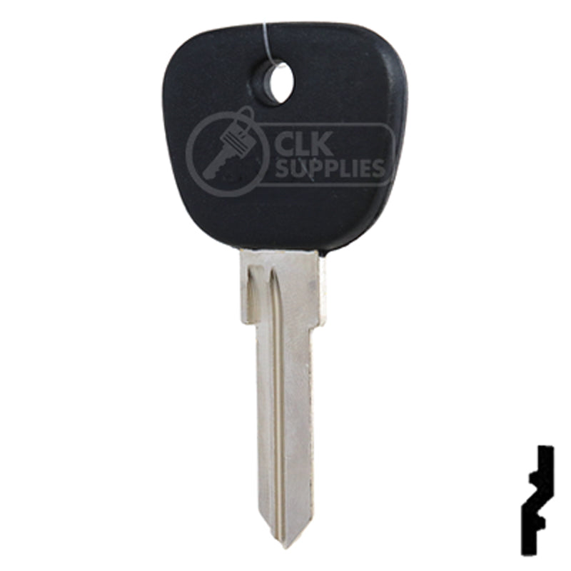 Uncut Plastic Head Key Blank | BMW | BM-2.P Automotive Key JMA USA