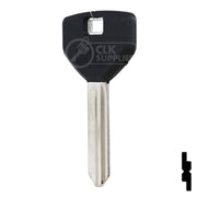 Uncut Plastic Head Key Blank | Chrysler | CHR-9.P Automotive Key JMA USA