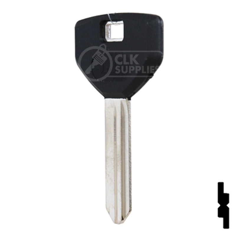 Uncut Plastic Head Key Blank | Chrysler | CHR-9.P Automotive Key JMA USA