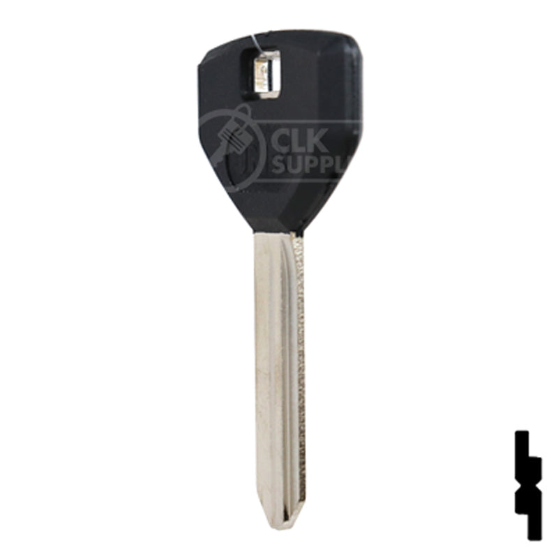 Uncut Plastic Head Key Blank | Chrysler | CHR-9.P Automotive Key JMA USA
