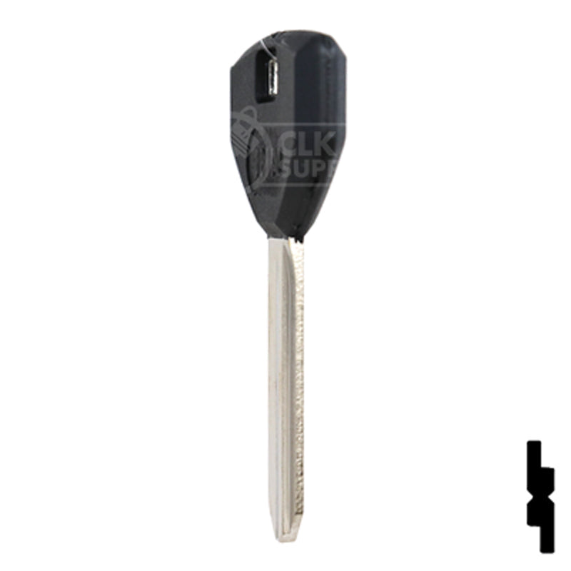 Uncut Plastic Head Key Blank | Chrysler | CHR-9.P Automotive Key JMA USA