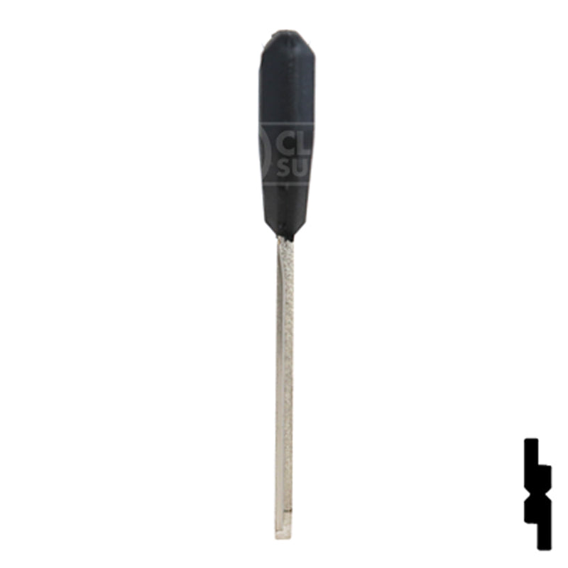 Uncut Plastic Head Key Blank | Chrysler | CHR-9.P Automotive Key JMA USA