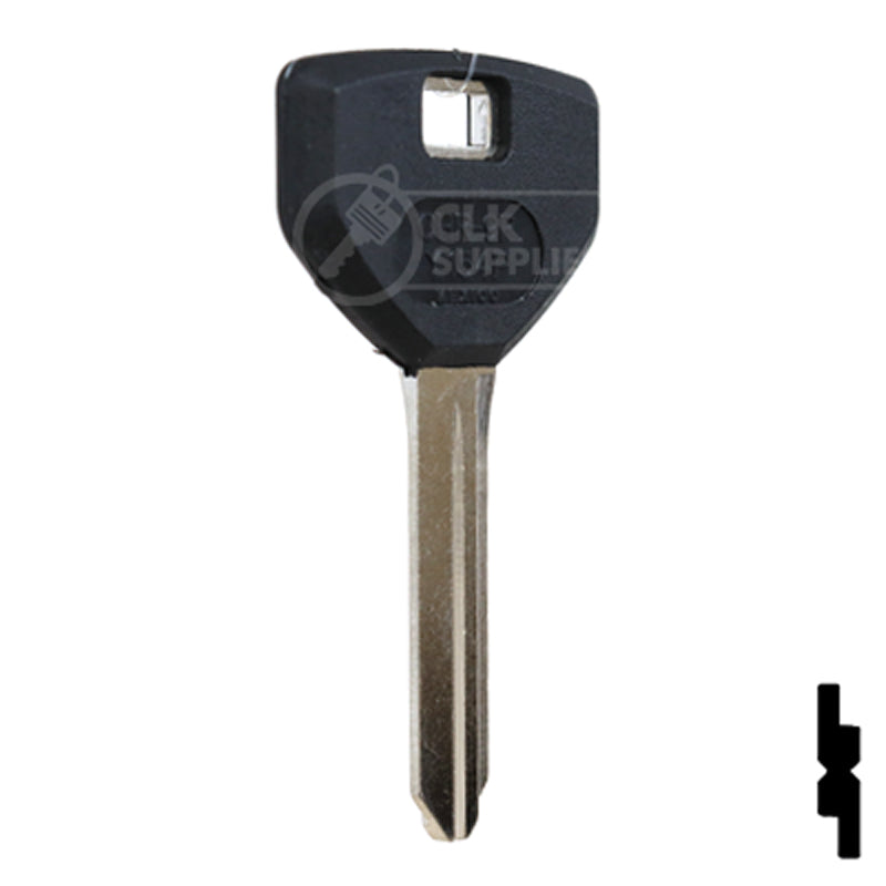 Uncut Plastic Head Key Blank | Chrysler | CHR-9.P Automotive Key JMA USA