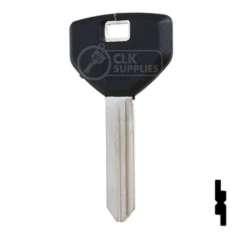 Uncut Plastic Head Key Blank | Chrysler | CHR-9.P Automotive Key JMA USA