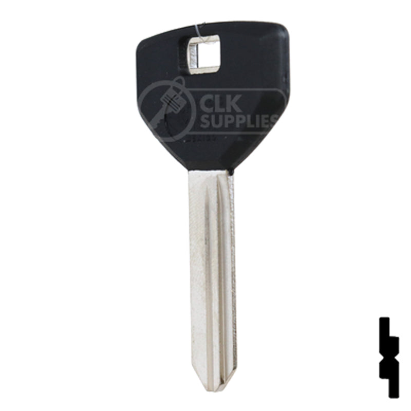 Uncut Plastic Head Key Blank | Chrysler | CHR-9.P Automotive Key JMA USA