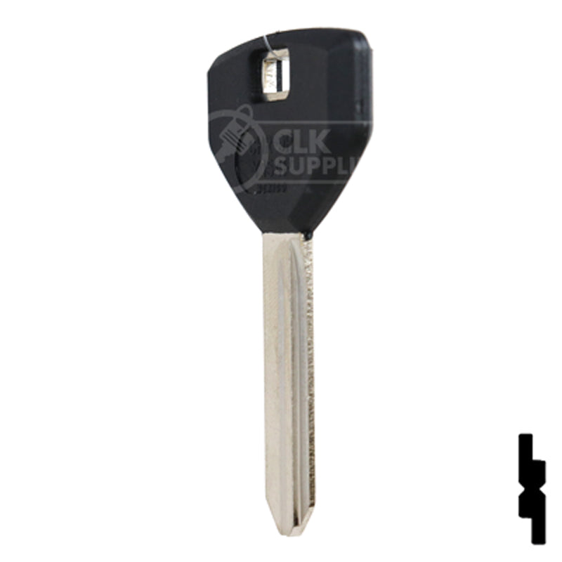 Uncut Plastic Head Key Blank | Chrysler | CHR-9.P Automotive Key JMA USA