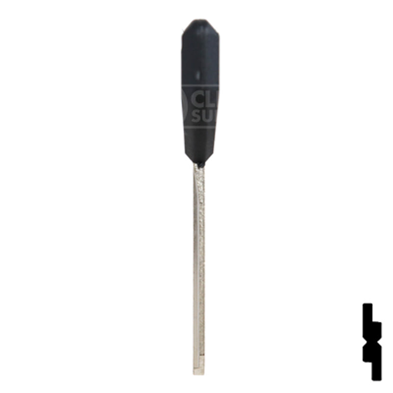 Uncut Plastic Head Key Blank | Chrysler | CHR-9.P Automotive Key JMA USA