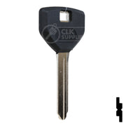 Uncut Plastic Head Key Blank | Chrysler | CHR-9.P Automotive Key JMA USA