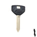 Uncut Plastic Head Key Blank | Chrysler, Dodge, Jeep | Y155-P Automotive Key JMA USA