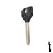 Uncut Plastic Head Key Blank | Chrysler, Dodge, Jeep | Y155-P Automotive Key JMA USA