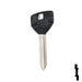 Uncut Plastic Head Key Blank | Chrysler, Dodge, Jeep | Y155-P Automotive Key JMA USA