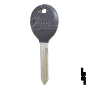 Uncut Plastic Head Key Blank | Chrysler | Y165 Automotive Key Strattec
