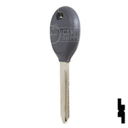 Uncut Plastic Head Key Blank | Chrysler | Y165 Automotive Key Strattec