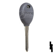 Uncut Plastic Head Key Blank | Chrysler | Y165 Automotive Key Strattec