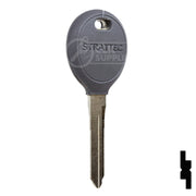 Uncut Plastic Head Key Blank | Chrysler | Y165 Automotive Key Strattec