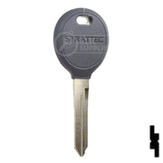 Uncut Plastic Head Key Blank | Chrysler | Y165 Automotive Key Strattec